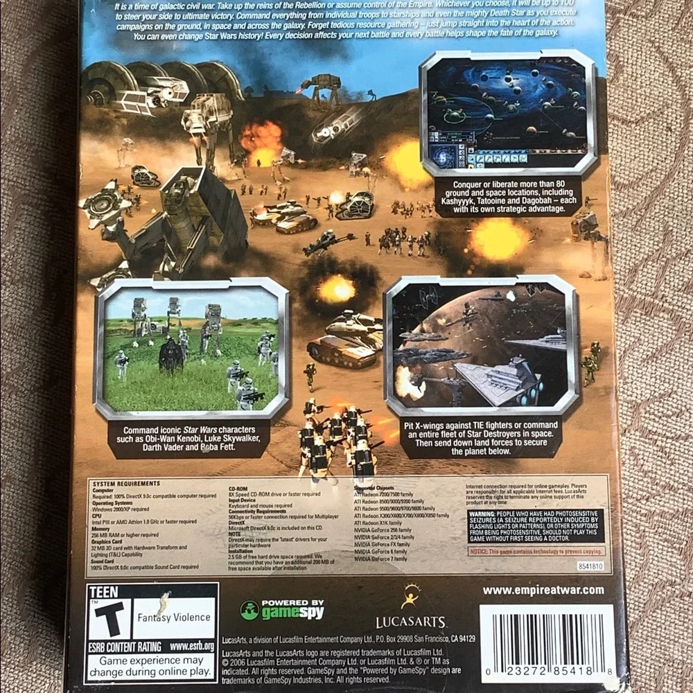 Star Wars empire at war